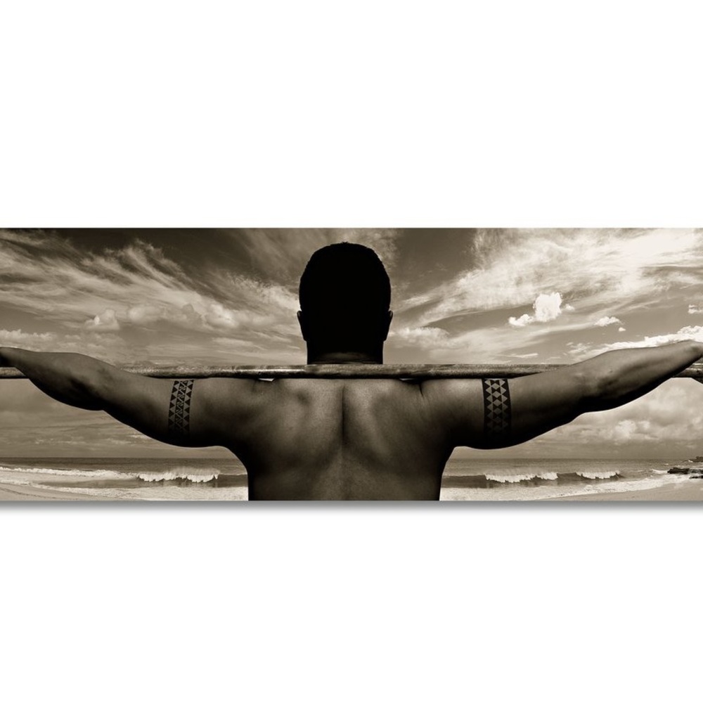 Unframed “The Paddler” panoramic poster - Picture 2 of 2